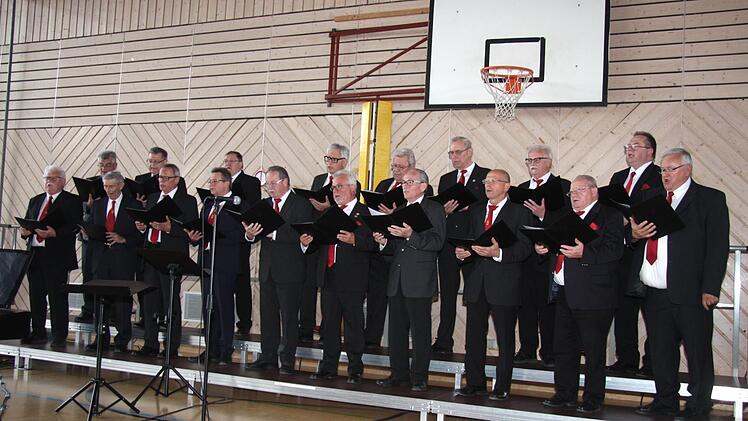 Der MGV Fidelia Münchaurach   Foto: Richard Sänger