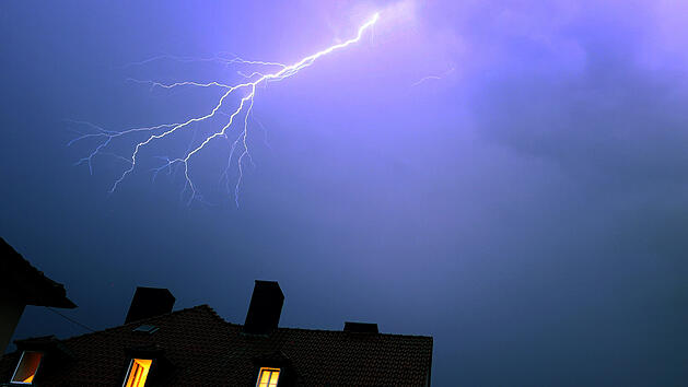 Gewitter in Franken