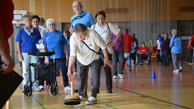 Eindrücke vom Bezirkssportfest in Hammelburg. Foto: Jana Keul