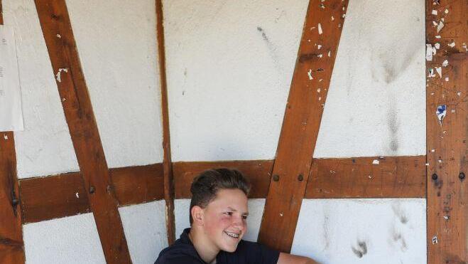 Benedikt in den Ferien