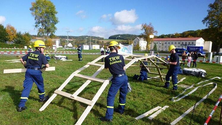 Impressionen vom THW-Wettkampf. Foto: Haju Badura