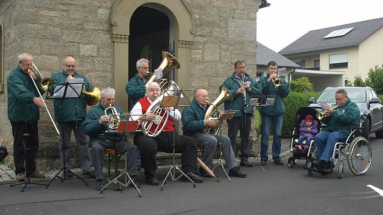 Die Oerlenbacher Rentnerband in Aktion. Foto: Stefan Geiger