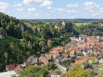 Bei der 12. Etappe des Frankenweges geht es von Pottenstein bis Obertrubach.