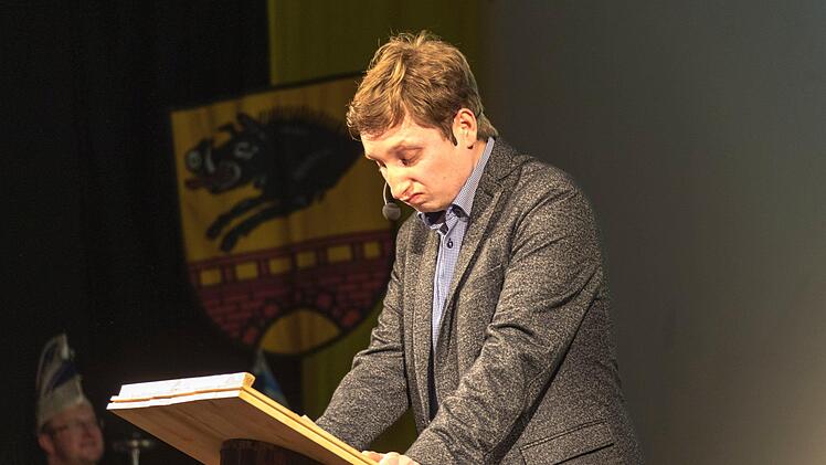 David Pfeufer als Heubacher Jagdvorstand Foto: Rudolf Hein