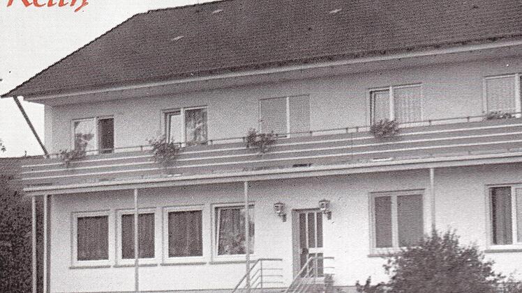 Der Gasthof im Gründungsjahr 1971.