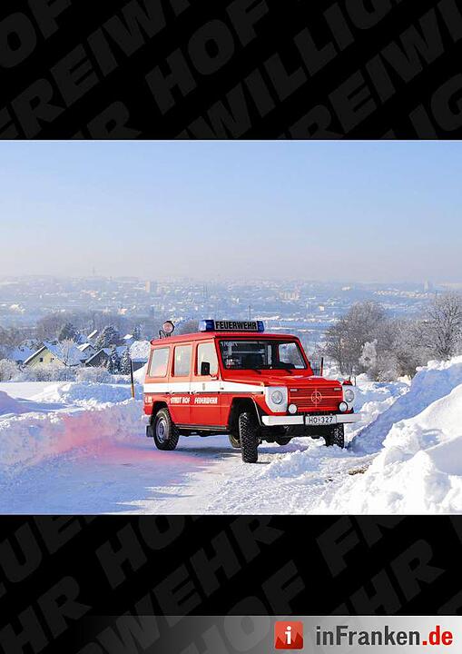 Feuerwehr-Kalender Hof 2016: Brandheiße Einsätze
