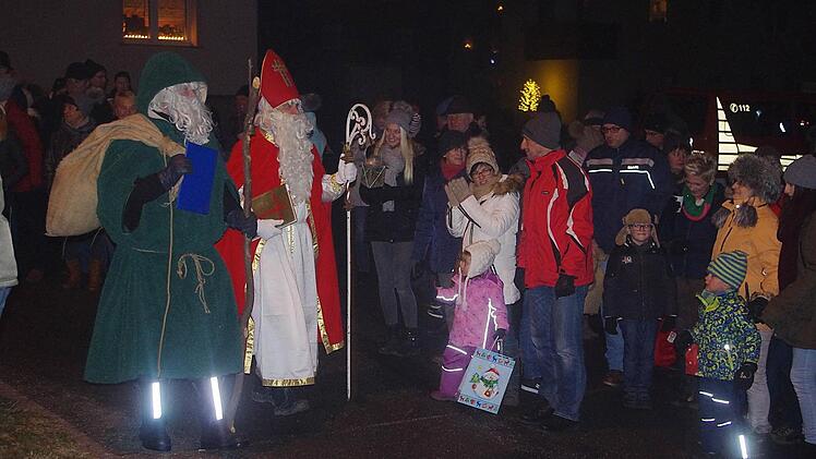Nikolaus-Stimmung in Hesselbach Foto: Heike Schülein