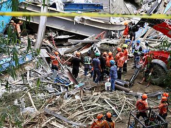 Einsturz einer M&uuml;lldeponie auf den Philippinen