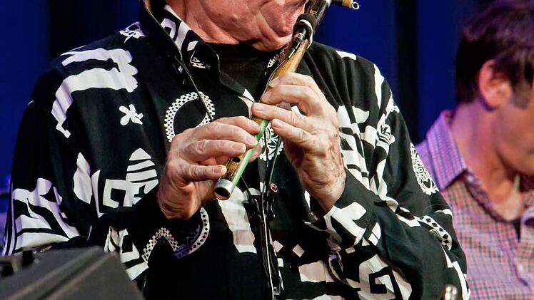 Klaus Doldinger & Passport: Impressionen vom Gastspiel bei den 29. Sonneberger Jazztagen.Foto: Jochen Berger