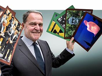 "Was sagt Ihnen dieses Bild, Herr Minister?" Das Foto eines Zahnarztbohrers findet Wolfgang Heubisch sympathisch, bei Parteikollegen Philipp Rösler denkt er  an Bierzelte    - und bei seinem Konkurrenten Christian Ude? Alle Fotos: Matthias Hoch