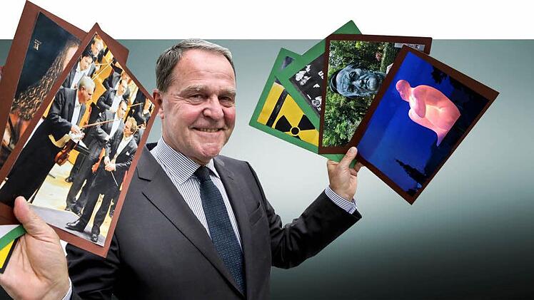 "Was sagt Ihnen dieses Bild, Herr Minister?" Das Foto eines Zahnarztbohrers findet Wolfgang Heubisch sympathisch, bei Parteikollegen Philipp Rösler denkt er  an Bierzelte    - und bei seinem Konkurrenten Christian Ude? Alle Fotos: Matthias Hoch