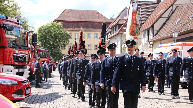 Feuerwehrjubiläum. Foto: Heike Beudert