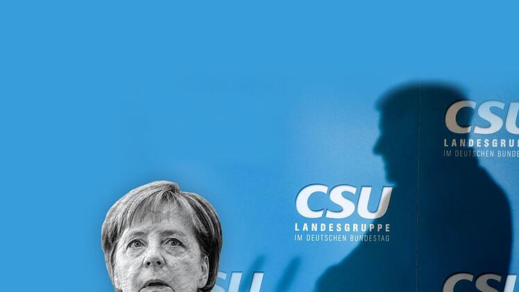 Ist das noch Politik? Oder nur eine große Inszenierung, ein Theaterstück zur Unterhaltung des Wahlvolks? Ein Kommentar zum aktuellen Asyl-Streit zwischen CDU und CSU, zwischen Angela Merkel und Horst Seehofer.  Foto: Tobias Hase/dpa