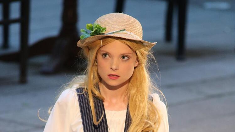 Naturbühnen-Schauspielerin Annika Ködel Foto: Jürgen Gärtner