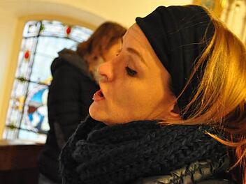 Sopranistin Heike Gareis erfüllte die Kirche mit ihrer voluminösen und brillanten Stimme.