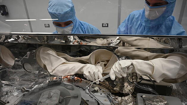 Probe von Asteroid Bennu