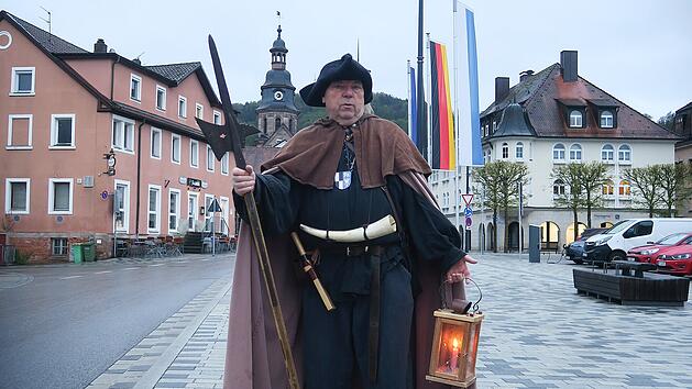 Kulmbach mal anders erleben: Mit dem Nachtw&auml;chter auf abendlicher Tour durch die Altstadt.