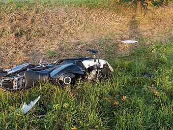 Motorradunfall in der Fränkischen Schweiz