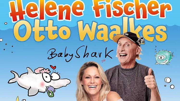 Für "Baby Shark" machte Helene Fischer gemeinsame Sache mit Otto Waalkes.