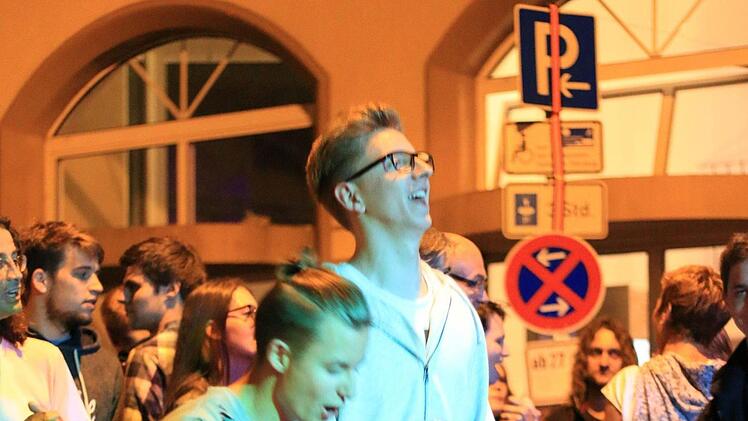 Party auf der medienwiese. Foto: Benedikt Borst