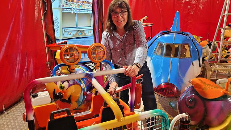 Brigitte Korn organisiert mit ihrem Mann Michael das Kulmbacher Volksfest.