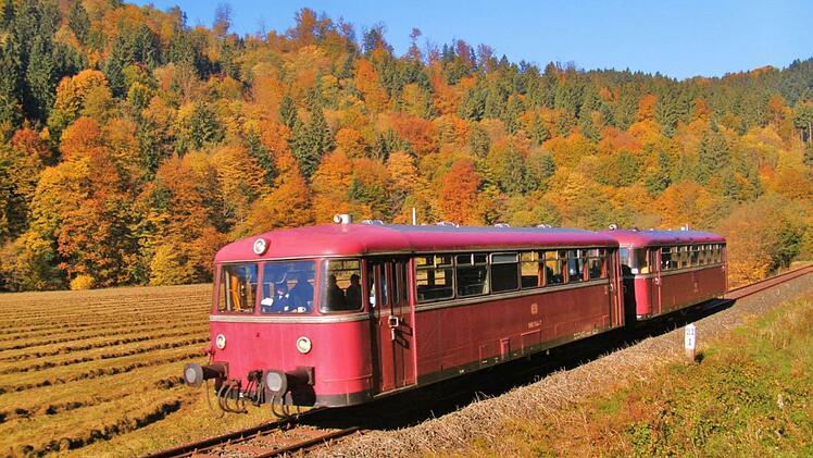 Eine Fahrt mit dem Schienenbus weckt viele Erinnerungen an Früher.  Foto: privat