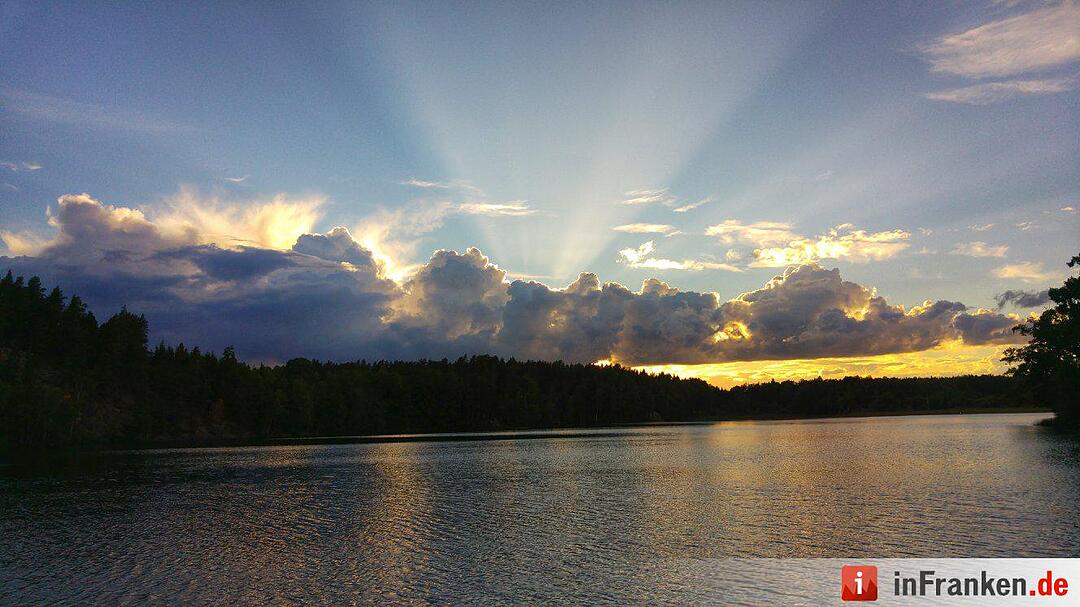 Sonnenuntergang über Totebo, Schweden :)
