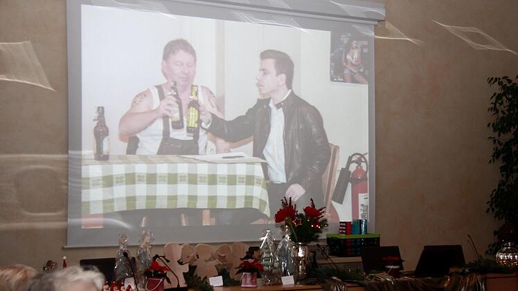 Es wurden Szenen aus dem Stück gezeigt.    Foto: Richard Sänger