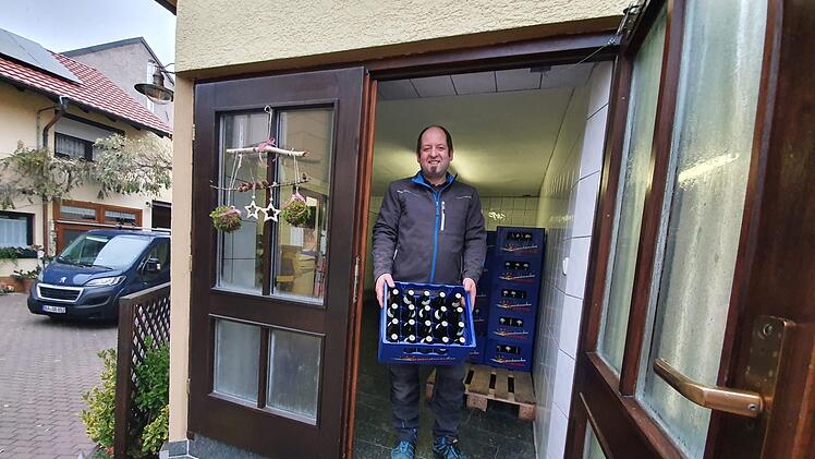 Gute Miene zum bösen Spiel: der Freudenecker Brauer Jürgen Fischer. Foto: Sebastian Schanz