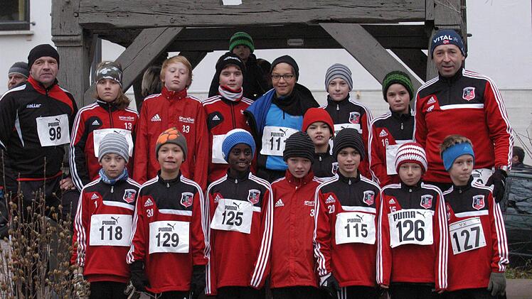 Die Nachwuchs-Kicker des FC Fuchsstadt.