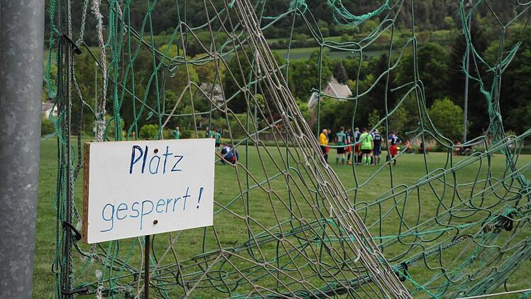Schnappschuss vom Spiel des TSV Euerdorf gegen den SV Pfaffenhausen. Foto: Hopf