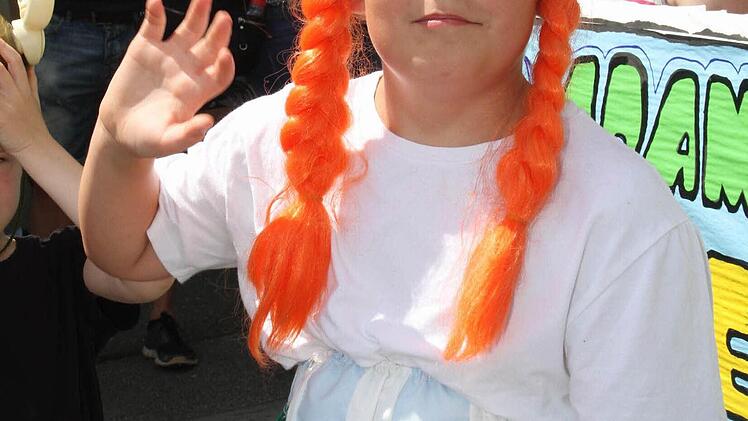 Auch Obelix wurde gesichtet.  Foto: Gerda Völk