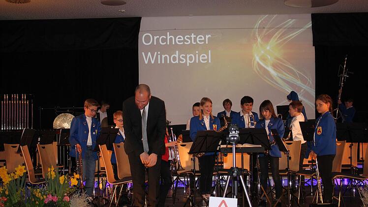 Das Musikschulorchester Windspiel zeigte auch eindrucksvoll sein Können.