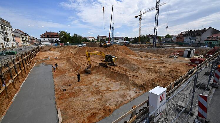 Stößt auf hohe Nachfrage: In der Wunderburg wächst seit kurzem ein neues Quartier mit vielen Wohnungen in die Höhe.  Foto: Ronald Rinklef