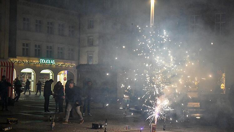 Silvester 2019/2020 in Bamberg. Foto: Ronald Rinklef