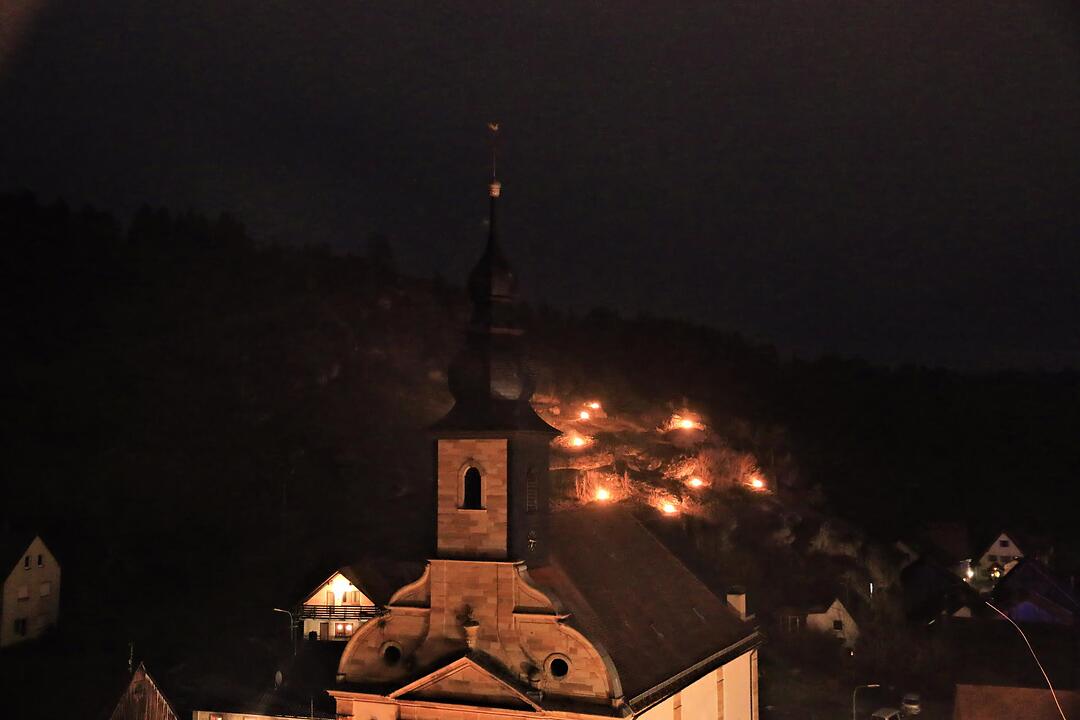 Lichterfest in Oberailsfeld