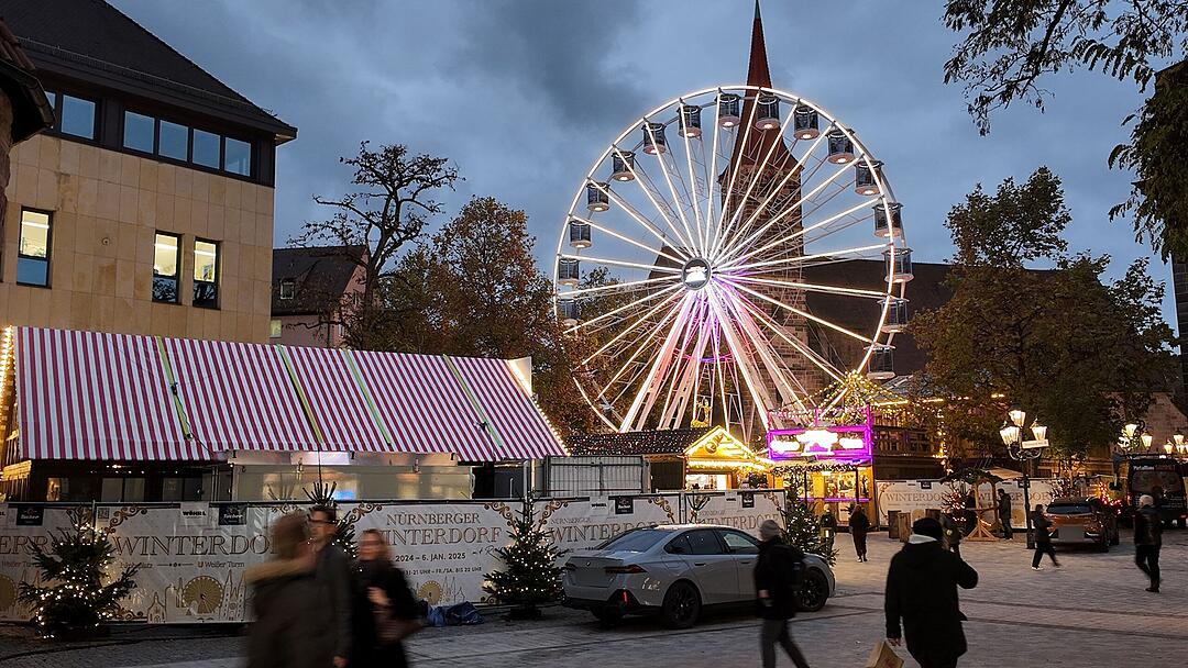 Nürnberg erstrahlt wieder in weihnachtlichem Glanz - die schönsten Bilder