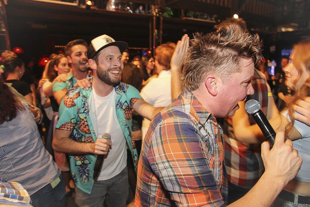 Partystimmung mit den Dorfrockern