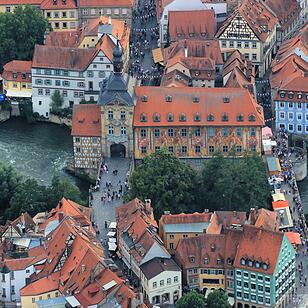 Luftbilder von der Sandkerwa