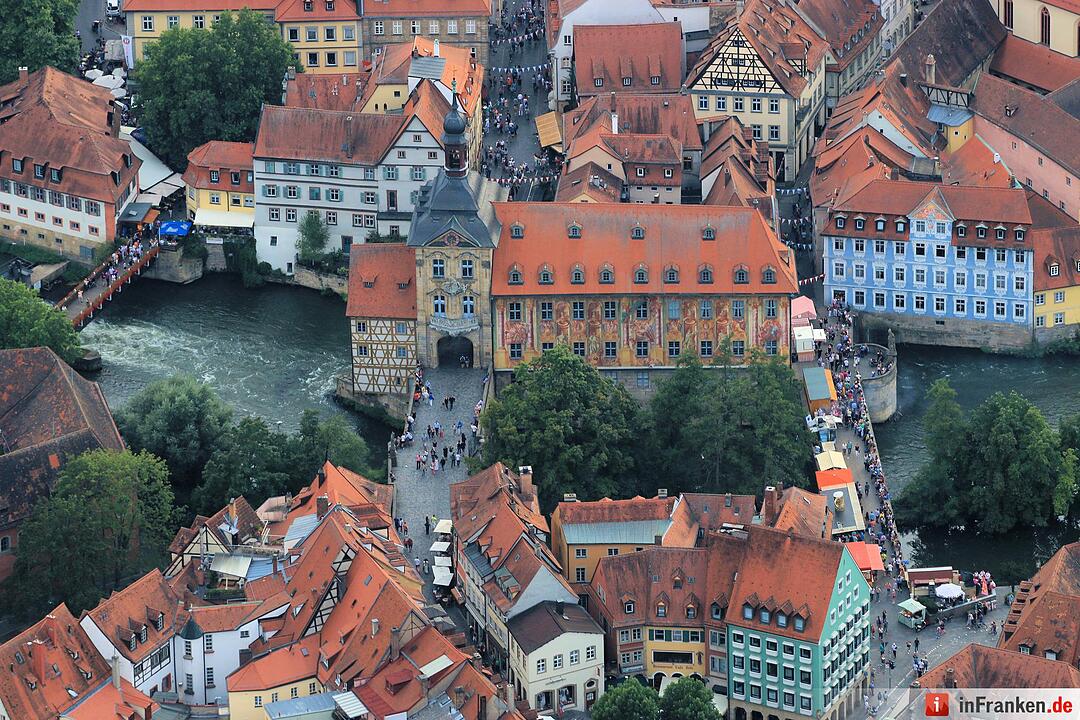 Luftbilder von der Sandkerwa