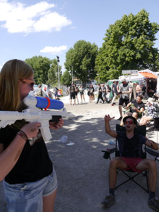 Die verrücktesten Rock im Park-Besucher am Festival-Samstag
