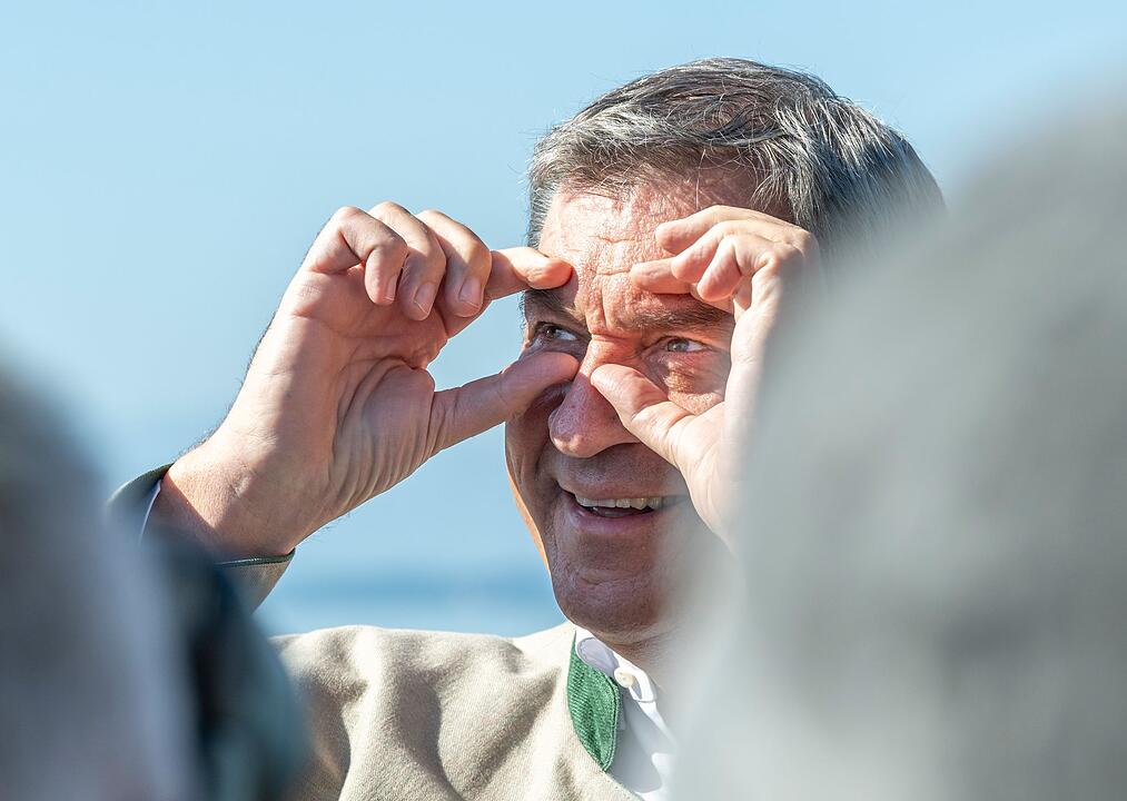 Bayerische Kabinettssitzung auf Starnberger See