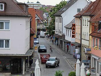 Dieser Abschnitt der Höchstadter Hauptstraße wird verkehrsberuhigt ausgebaut. Foto: Andreas Dorsch