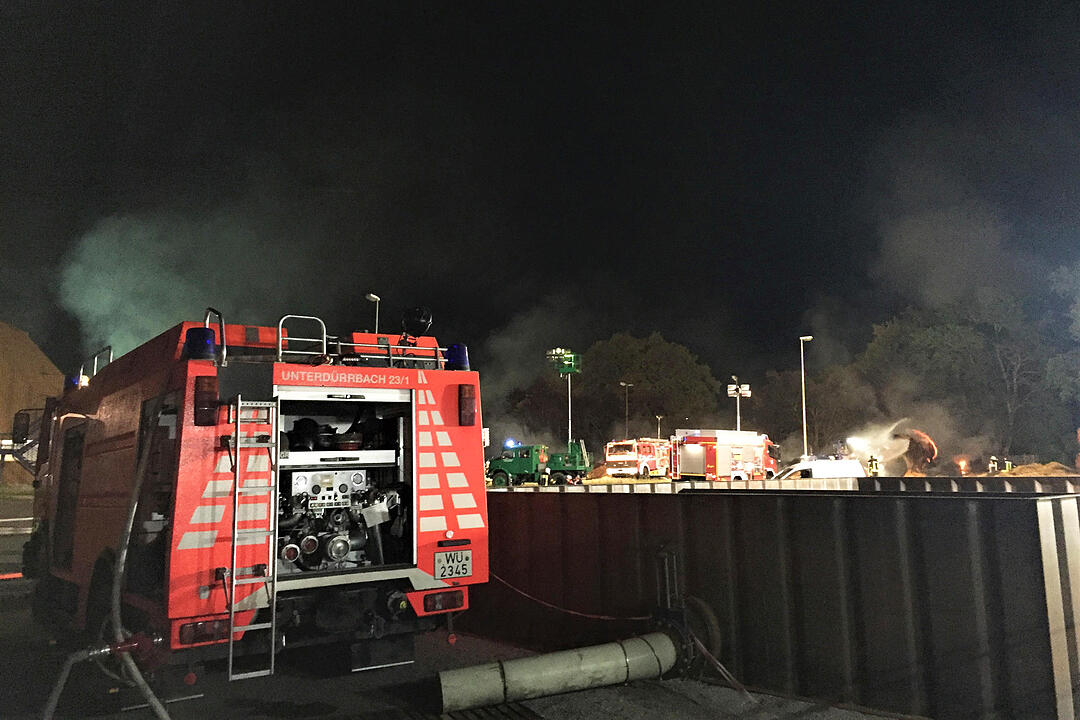 Großbrand in Ochsenfurt