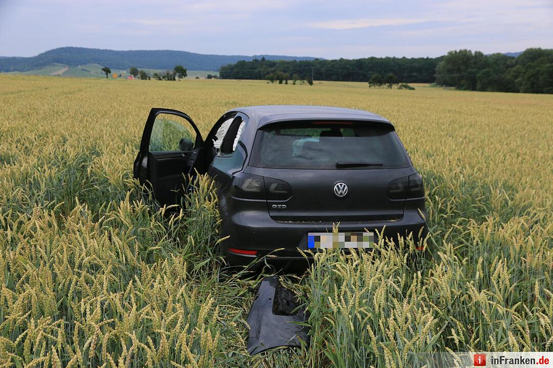 Tödlicher Unfall auf der B 22 bei Prichsenstadt
