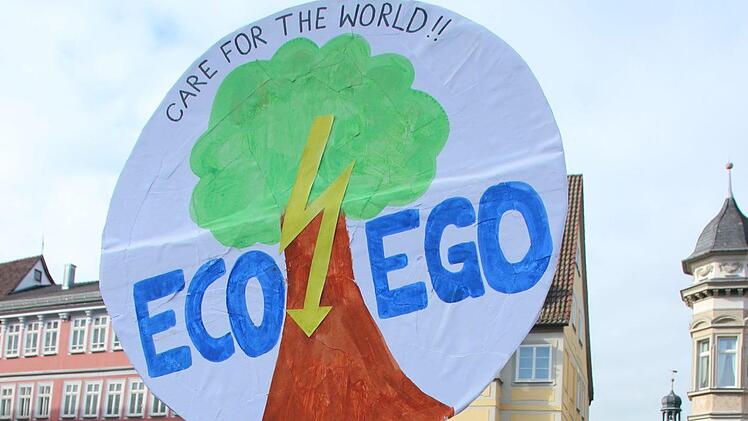Schüler-Demo in Coburg für mehr Umwelt- und KlimaschutzOliver Schmidt