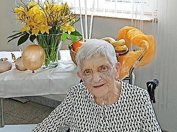 100. Geburtstag Frau Edeltrud Gro&szlig;.