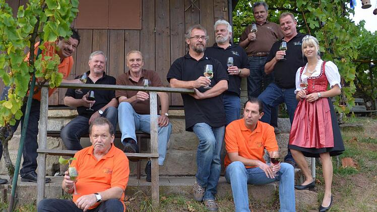 1187: Das Orga-Komitee: Die Köpfe hinter dem Erfolg. Foto: Komitee Altmain-Weinfest