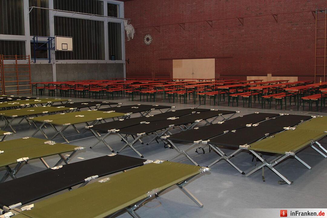 Flüchtlinge kommen in Nürnberg an