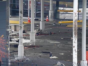 Auto-Explosion an Grenze